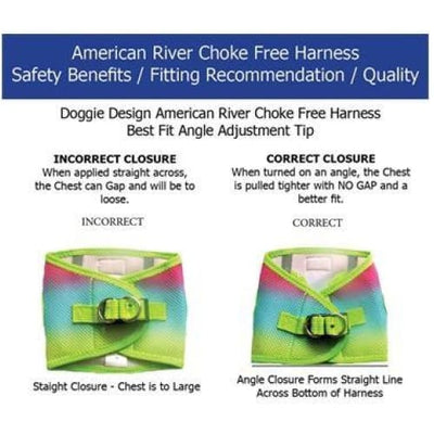 - Ombre Amerian River Choke Free Harness
