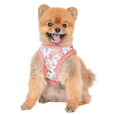 Ivory and Pink Calla Vest Harness B NEW ARRIVAL, PUPPIA