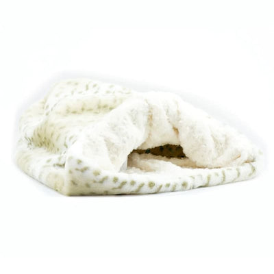 Cream Lynx with Ivory Curly Sue Cuddle Cup Dog Beds NEW ARRIVAL