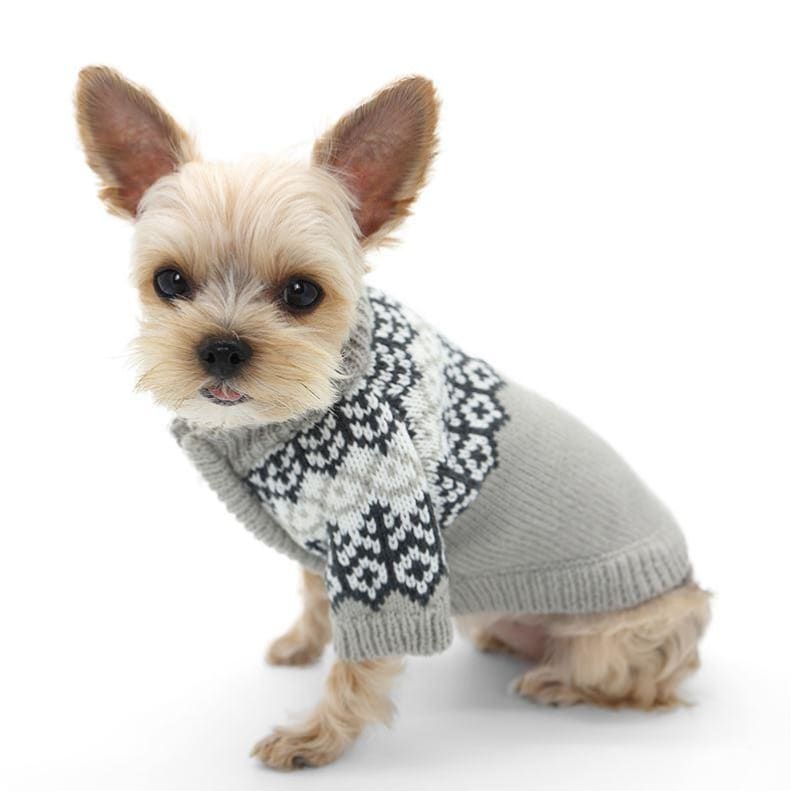 Icelandic Zip-Up Dog Sweater Dog Apparel clothes for small dogs, cute dog apparel, cute dog clothes, dog apparel, dog hoodies