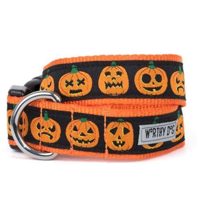 Jack-O’-Lattner Collar & Leash Collection bling dog collars, cute dog collar, dog collars, fun dog collars, leather dog collars