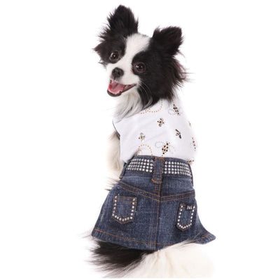 The Jane Denim Dog Skirt NEW ARRIVAL