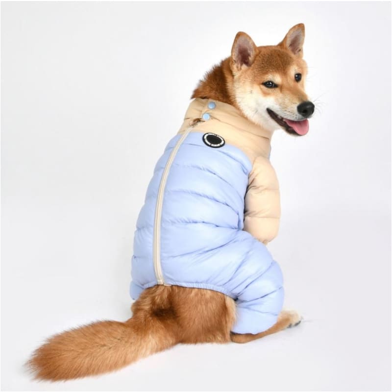 Ultralight Soft Pastel Jumpsuit Coat Dog Apparel