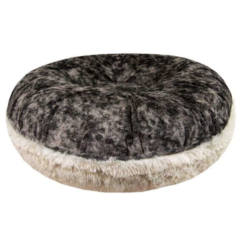 Copy of Blondie & Koala Shag Bagel Bed bagel beds for dogs, cute dog beds, donut beds for dogs, MADE TO ORDER, NEW ARRIVAL