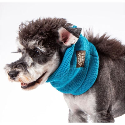 - Touchdog Heavy Knitted Light Blue Winter Dog Scarf NEW ARRIVAL