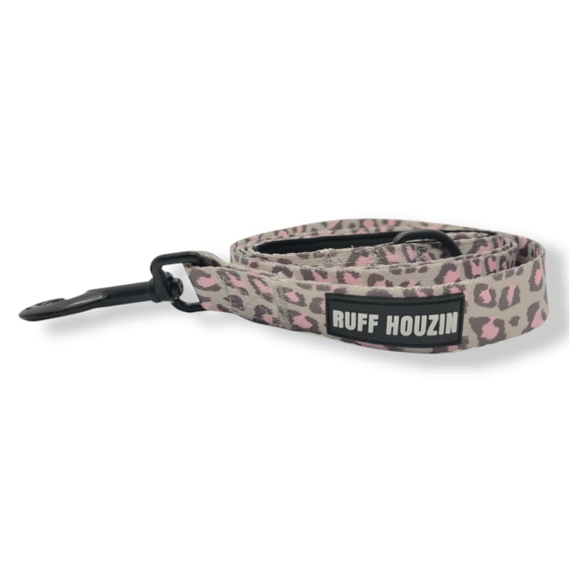 Lil Monster Pets Neoprene Reversible Dog Harness, Pink Leopard, X-Small
