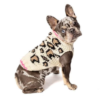 Leopard Print Wool Dog Sweater Dog Apparel clothes for small dogs, cute dog apparel, cute dog clothes, dog apparel, dog hoodies