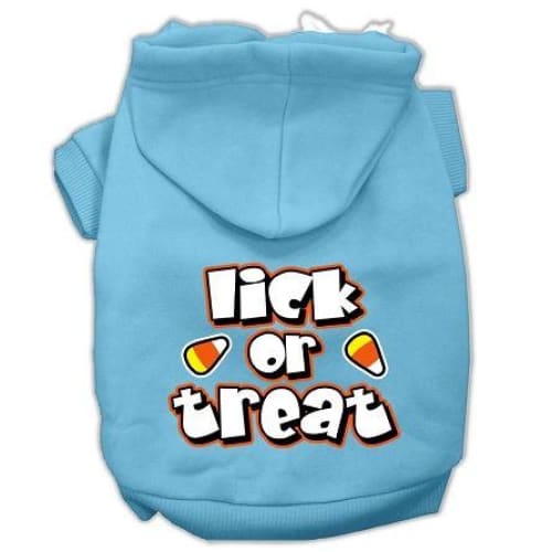 Lick Or Treat Dog Hoodie clothes for small dogs, cute dog apparel, cute dog clothes, dog apparel, dog sweaters