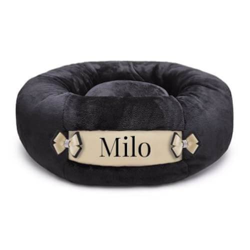 Black Spa & Fawn Customizable Dog Bed NEW ARRIVAL