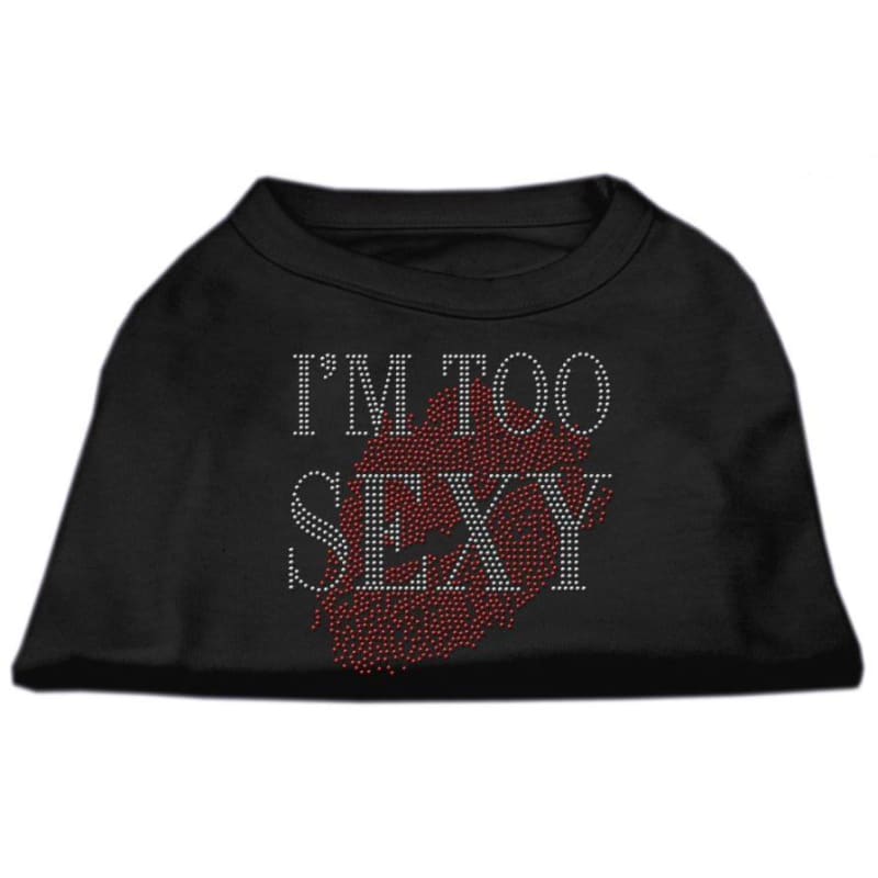 I’m Too Sexy Rhinestone T-Shirt MIRAGE T-SHIRT, MORE COLOR OPTIONS