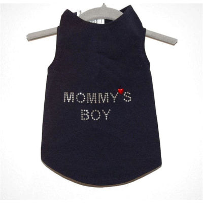 Mommy’s Boy Dog Tank Top clothes for small dogs, cute dog apparel, cute dog clothes, dog apparel, dog sweaters