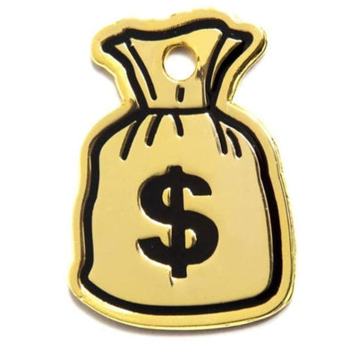 Money Bag Engravable Pet ID Tag NEW ARRIVAL