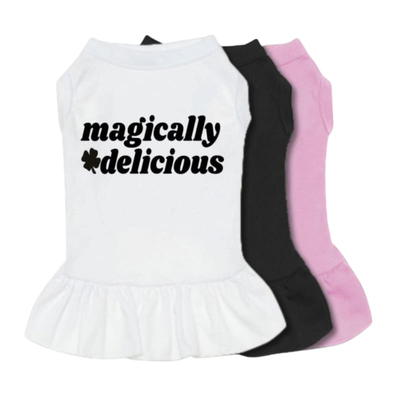Magically Delicious Dog Dress Dog Apparel MADE TO ORDER, NEW ARRIVAL