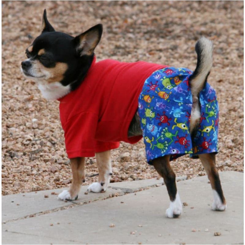 Little Monster Boxer Shorts For Dogs boxer shorts for dogs, clothes for small dogs, cute dog apparel, cute dog clothes, dog apparel