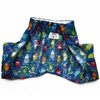 Little Monster Boxer Shorts For Dogs boxer shorts for dogs, clothes for small dogs, cute dog apparel, cute dog clothes, dog apparel
