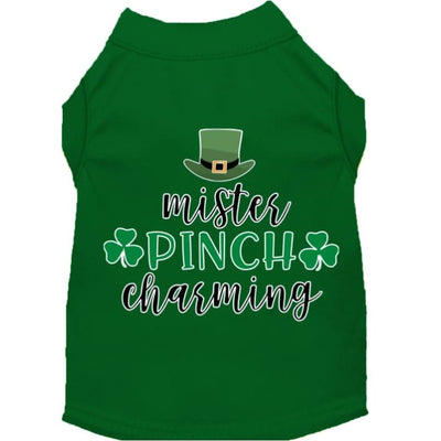 Mister Pinch Charming Dog T-Shirt MIRAGE T-SHIRT, MORE COLOR OPTIONS, ST PATTYS DAY, ST. PATRICK’S DAY