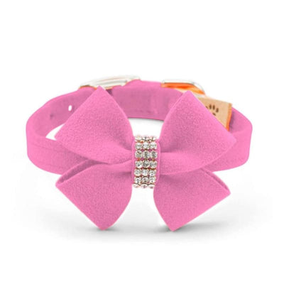 Nouveau Bow Ultruasuede Collar MADE TO ORDER, NEW ARRIVAL