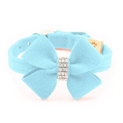 Nouveau Bow Ultruasuede Collar MADE TO ORDER, NEW ARRIVAL
