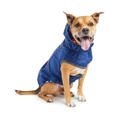 Navy Elasto-Fit Reversible Raincoat Dog Apparel NEW ARRIVAL