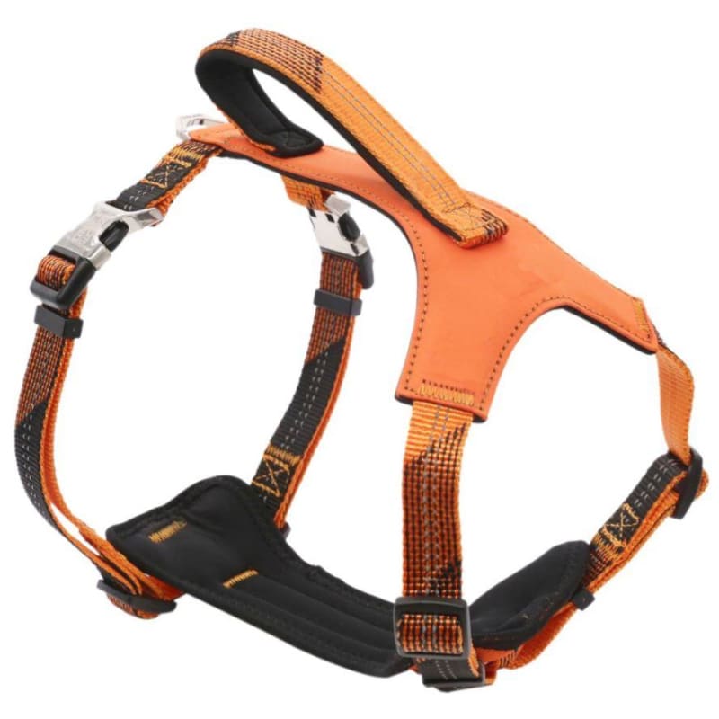 Orange Escapade 2-in-1 Shock Absorbing Neoprene Padded Harness & Leash Set NEW ARRIVAL