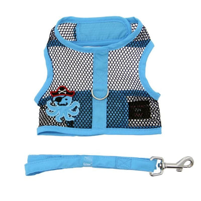 Pirate Octopus Dog Harness & Matching Leash dog harnesses, harnesses for small dogs, NEW ARRIVAL
