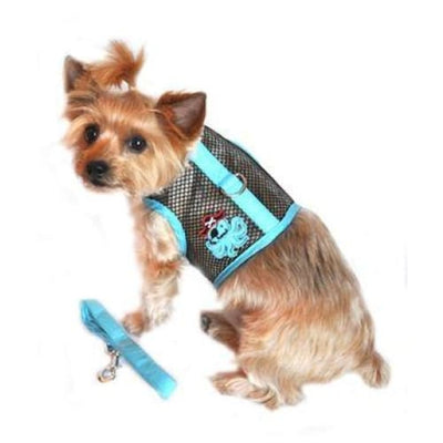 Pirate Octopus Dog Harness & Matching Leash dog harnesses, harnesses for small dogs, NEW ARRIVAL