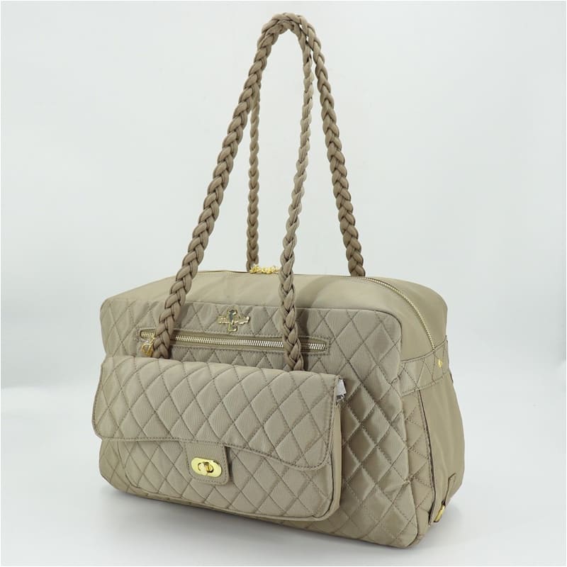 Porsha Dog Carrier in Tan NEW ARRIVAL