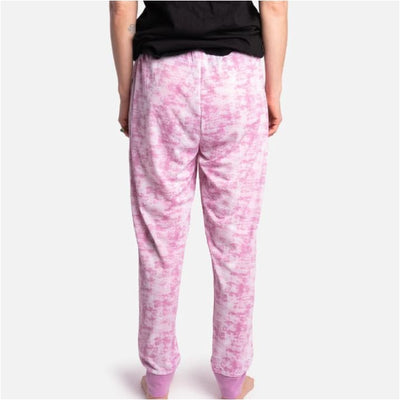 Matching Human Pink Tie Dye Pajamas Pants PAJAMAS