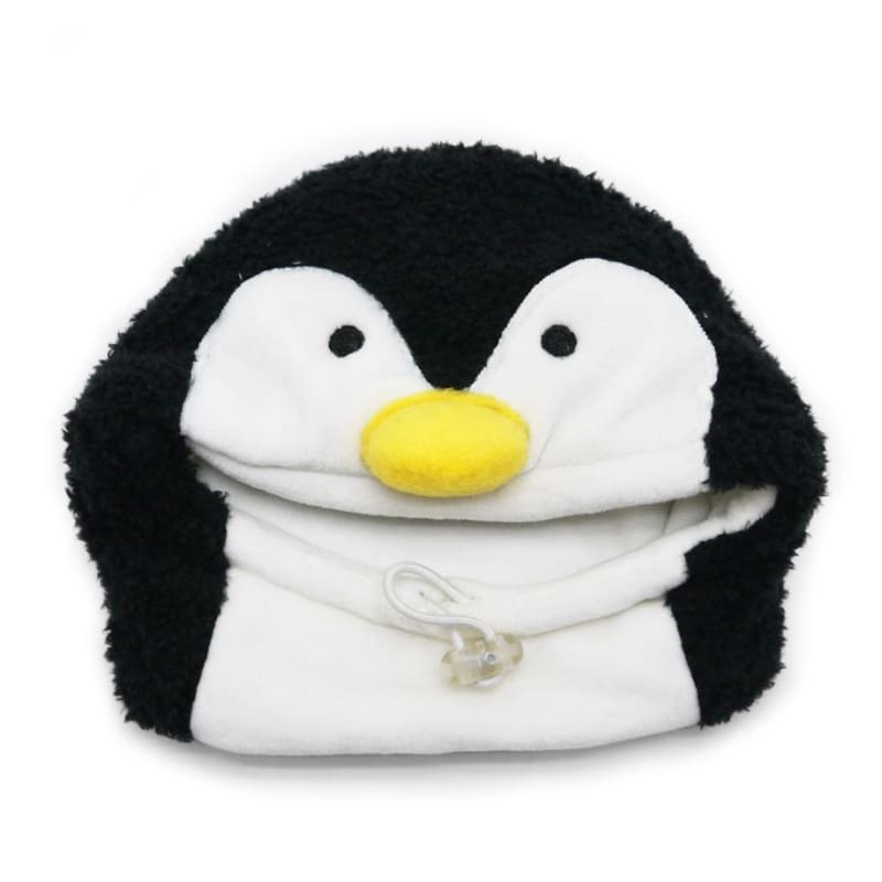 Furry Penguin Dog Hat clothes for small dogs, cute dog apparel, cute dog clothes, dog apparel, DOG HATS