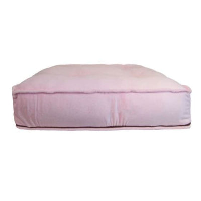 Sicilian Rectangle Bed in Pink Lotus BEDS, bolster dog beds, NEW ARRIVAL, rectangle dog beds