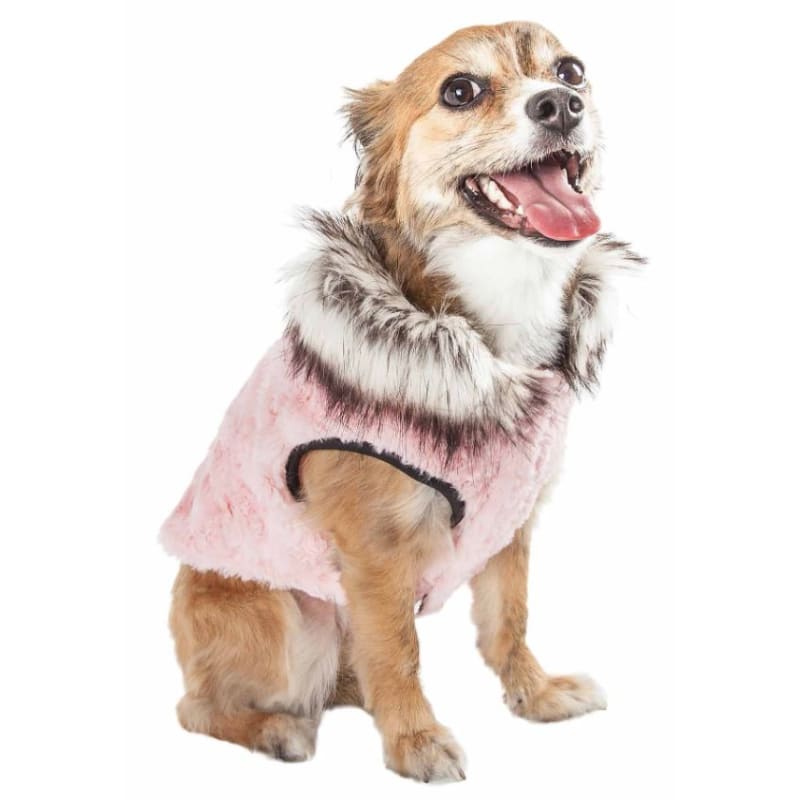 Pinkachew Faux Fur Mink Dog Coat NEW ARRIVAL