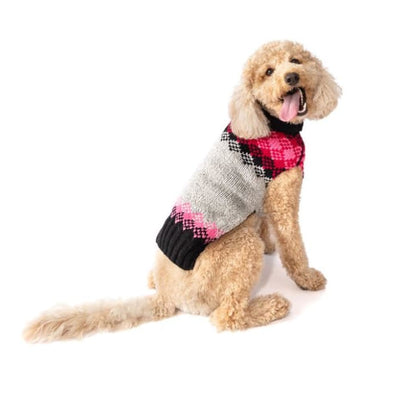 Pink Diamonds Wool Dog Sweater Dog Apparel clothes for small dogs, cute dog apparel, cute dog clothes, dog apparel, dog hoodies