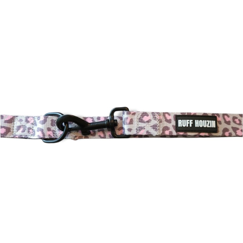 Gray & Pink Leopard and Camouflage Revesible Dog Harness NEW ARRIVAL