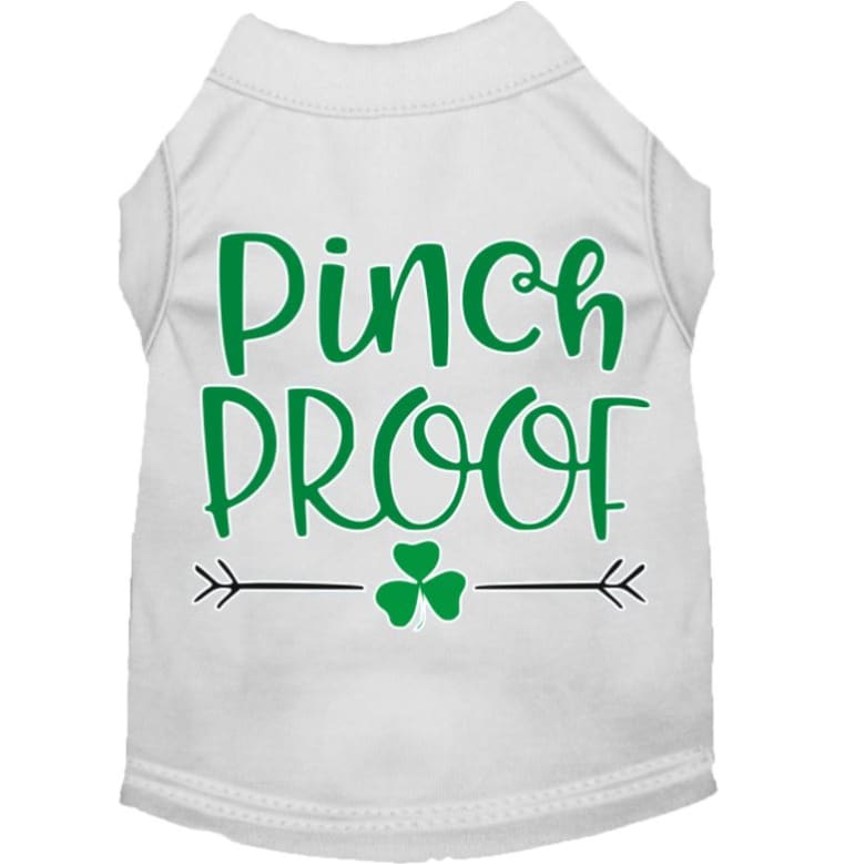 Pinch Proof Dog T-Shirt MIRAGE T-SHIRT, MORE COLOR OPTIONS, ST PATTYS DAY, ST. PATRICK’S DAY