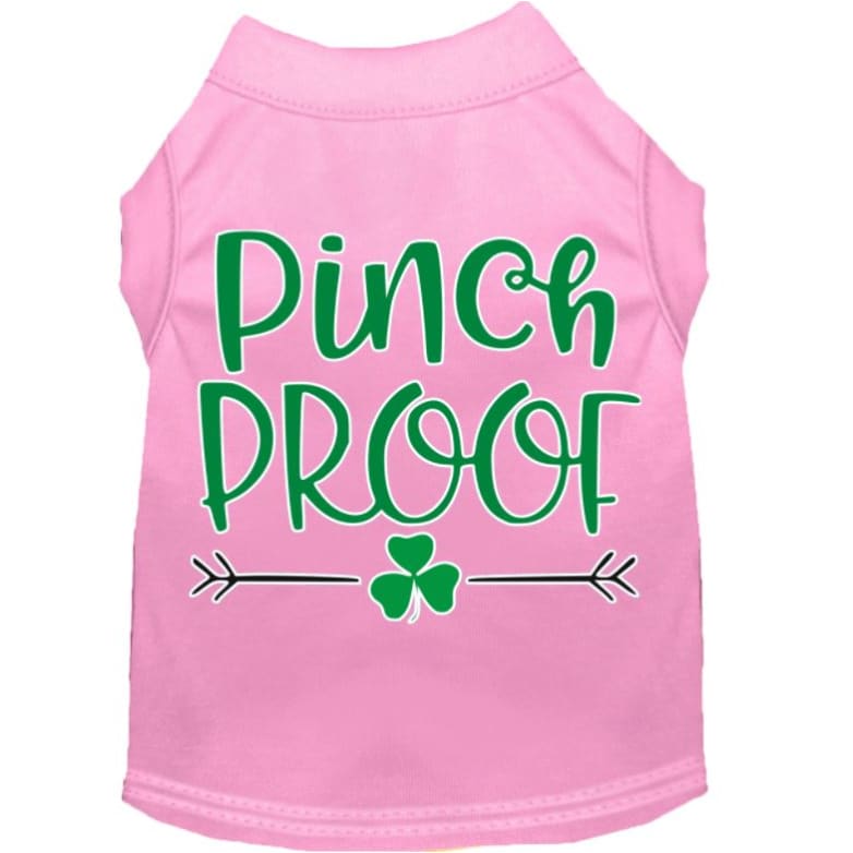 Pinch Proof Dog T-Shirt MIRAGE T-SHIRT, MORE COLOR OPTIONS, ST PATTYS DAY, ST. PATRICK’S DAY