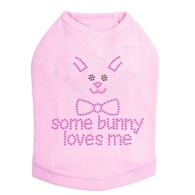 Some Bunny Loves Me Dog Tank Top clothes for small dogs, cute dog apparel, cute dog clothes, dog apparel, dog in the closet