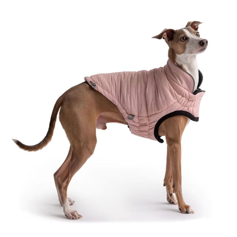 Pink Reversible Elasto-Fit Chalet Jacket Dog Apparel