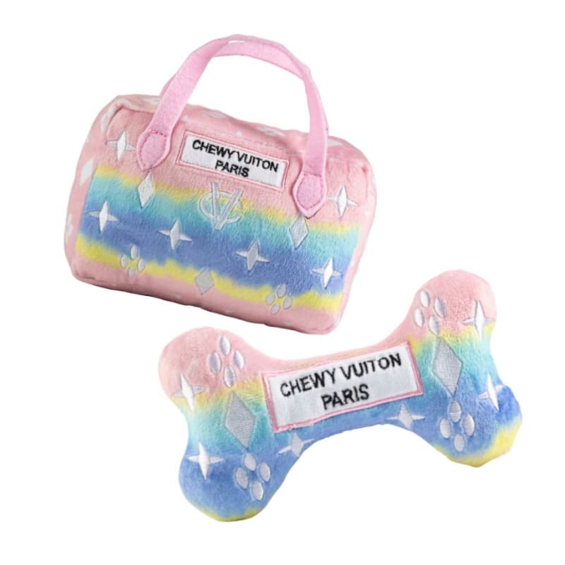 Pink Chewy Vuiton Paris Toy Collection Dog Toys LOUIS VUITTON, NEW ARRIVAL