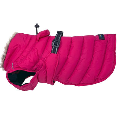 Pink Peacock Alpine Extreme Cold Weather Puffer Coat Dog Apparel NEW ARRIVAL