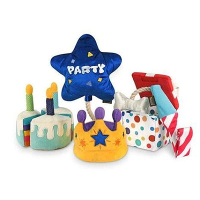 - Party Time Plush Dog Toy Collection NEW ARRIVAL