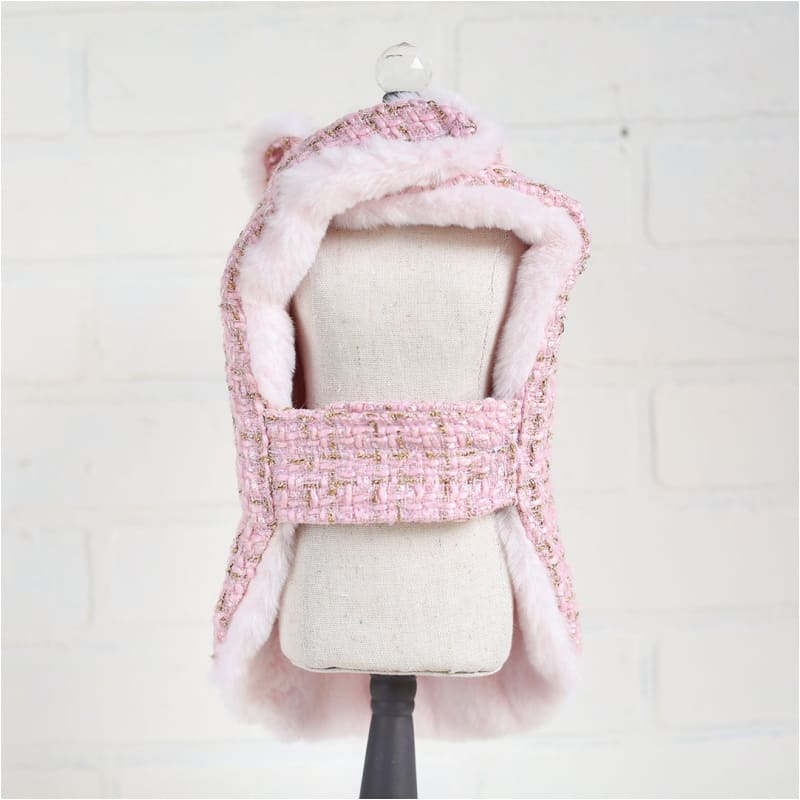 Chanel Tweed Dog Coat in Pink Dog Apparel NEW ARRIVAL