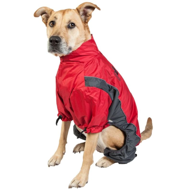 Quantum Ice Full-Bodied Adjustable & Reflective Dog Coat Dog Apparel SALE
