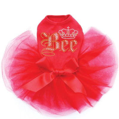 Queen Bee Tutu Dog Dress clothes for small dogs, cute dog apparel, cute dog clothes, cute dog dresses, dog apparel