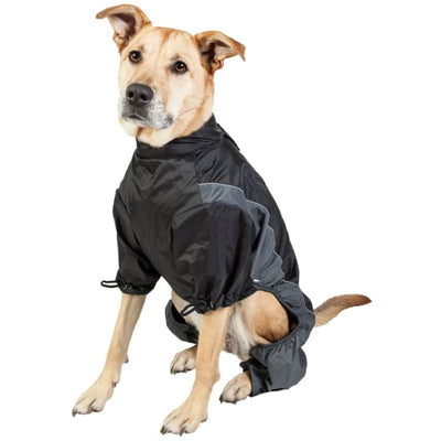 Quantum Ice Full-Bodied Adjustable & Reflective Dog Coat Dog Apparel SALE