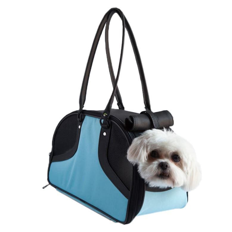 Roxy Turquoise Dog Carrying Bag luxury dog carriers, luxury dog purse carriers, NEW ARRIVAL