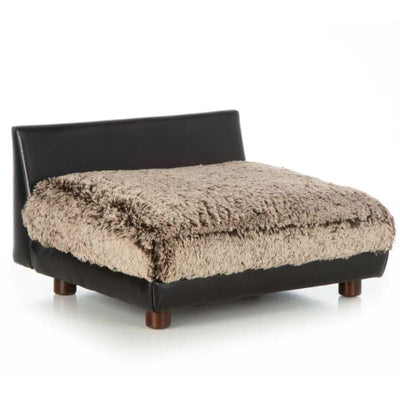 Club Nine Pets Orthopedic Shaggy Frosted Brown Soho Roma Dog Bed NEW ARRIVAL