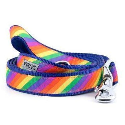 Rainbow Collar & Leash Collection bling dog collars, cute dog collar, dog collars, fun dog collars, leather dog collars