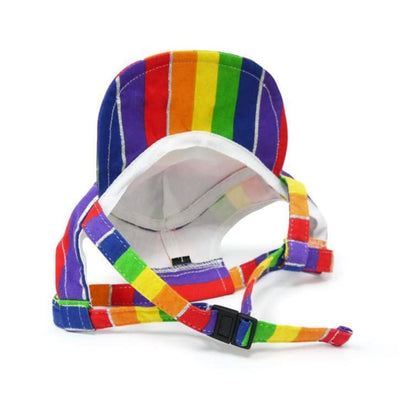 Rainbow Hat APPAREL clothes for small dogs, cute dog apparel, cute dog clothes, dog apparel, dog sweaters