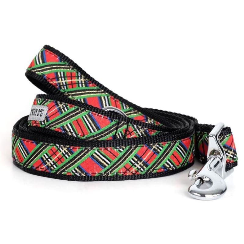 Red Lurex Dog Collar & Leash Collection bling dog collars, cute dog collar, dog collars, fun dog collars, leather dog collars