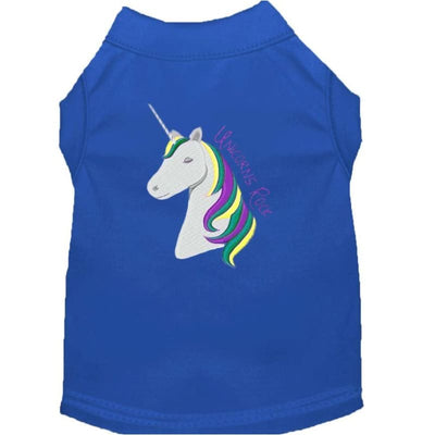 - Embroirdered Unicorn Dog Shirt